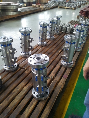 Double Flanged 2500lb Dual Discharge DBB Ball Valve