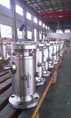 Double Flanged 2500lb Dual Discharge DBB Ball Valve