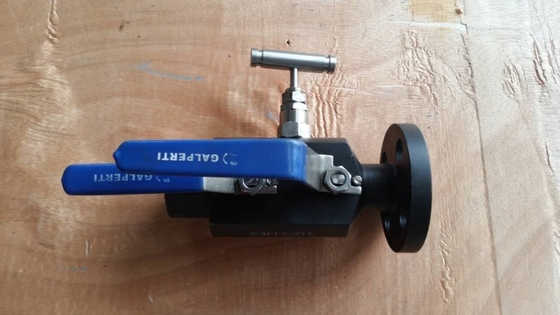 Side Entry Dual Ball Double Block And Bleed Valve