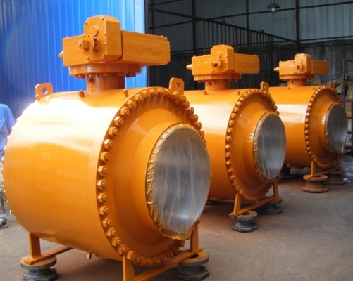 600LB Trunnion Ball Valve with Blowout Proof Design